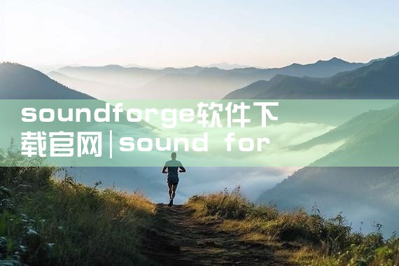 soundforge软件下载官网