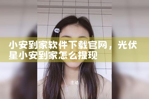 小安到家软件下载官网
