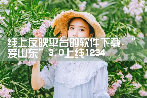 线上反映平台的软件下载